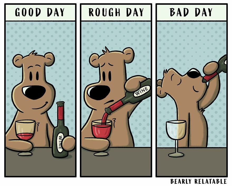 Bearly Relatable Comic