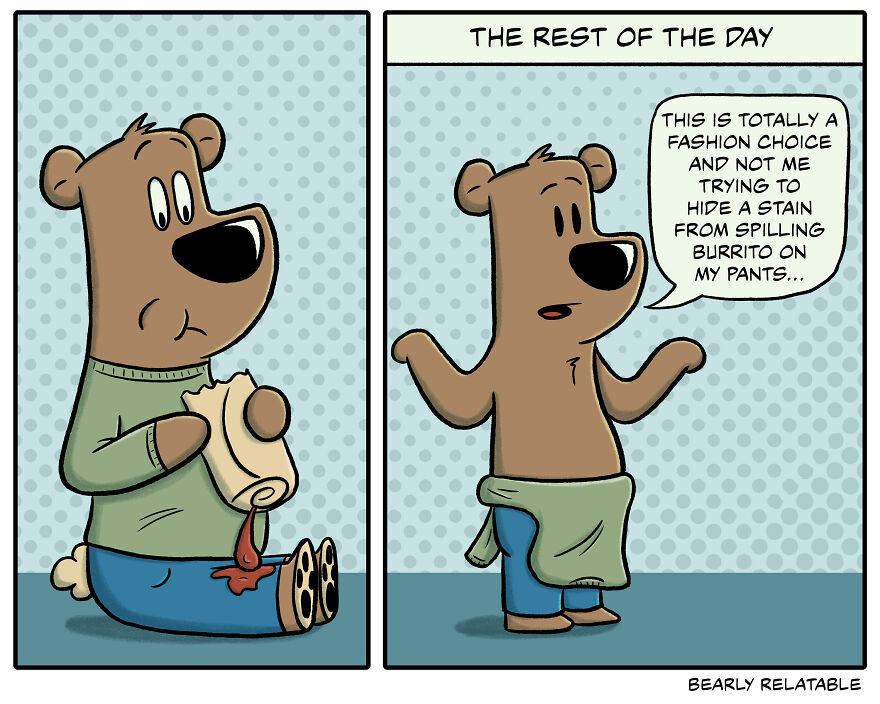 Bearly Relatable Comic