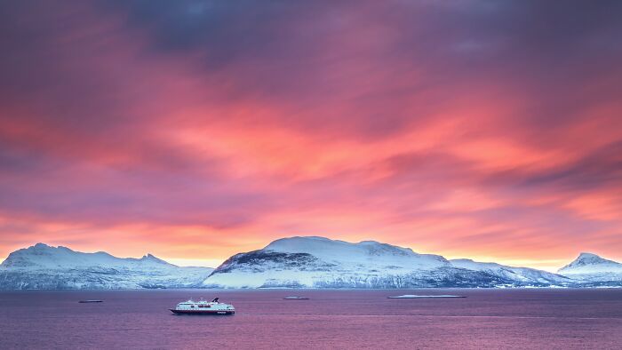 The View From My House. Harstad, Norway