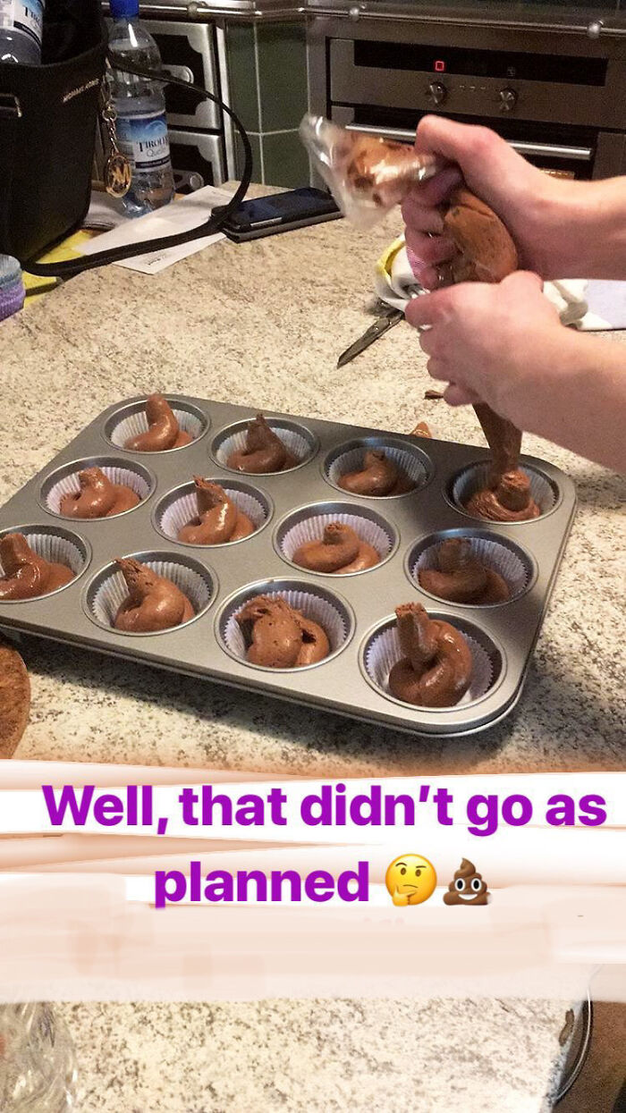 Tried To Bake Chocolate Cupcakes…