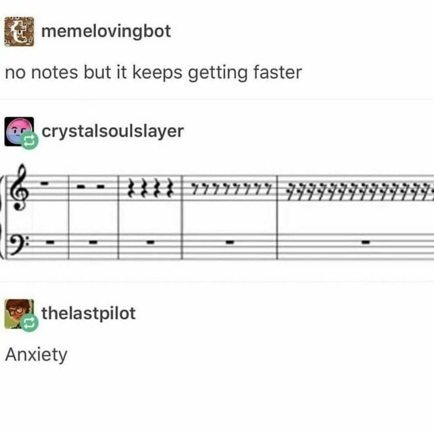 What's the most anxiety inducing song you've ever heard? Comment it and let others feel uncomfortable