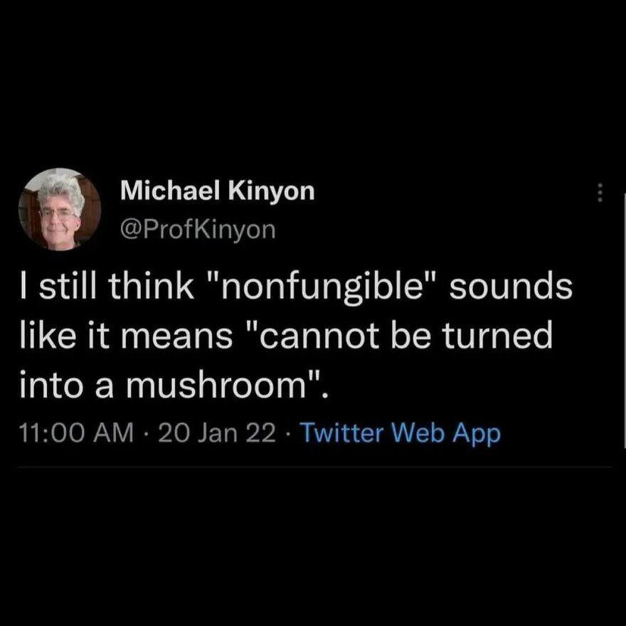 These tokens cannot be mushroomized These tokens cannot be mushroomized
