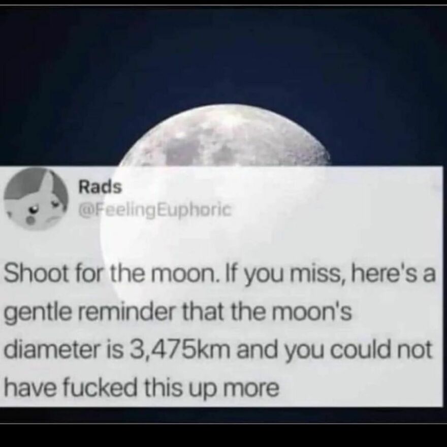 You kinda tried