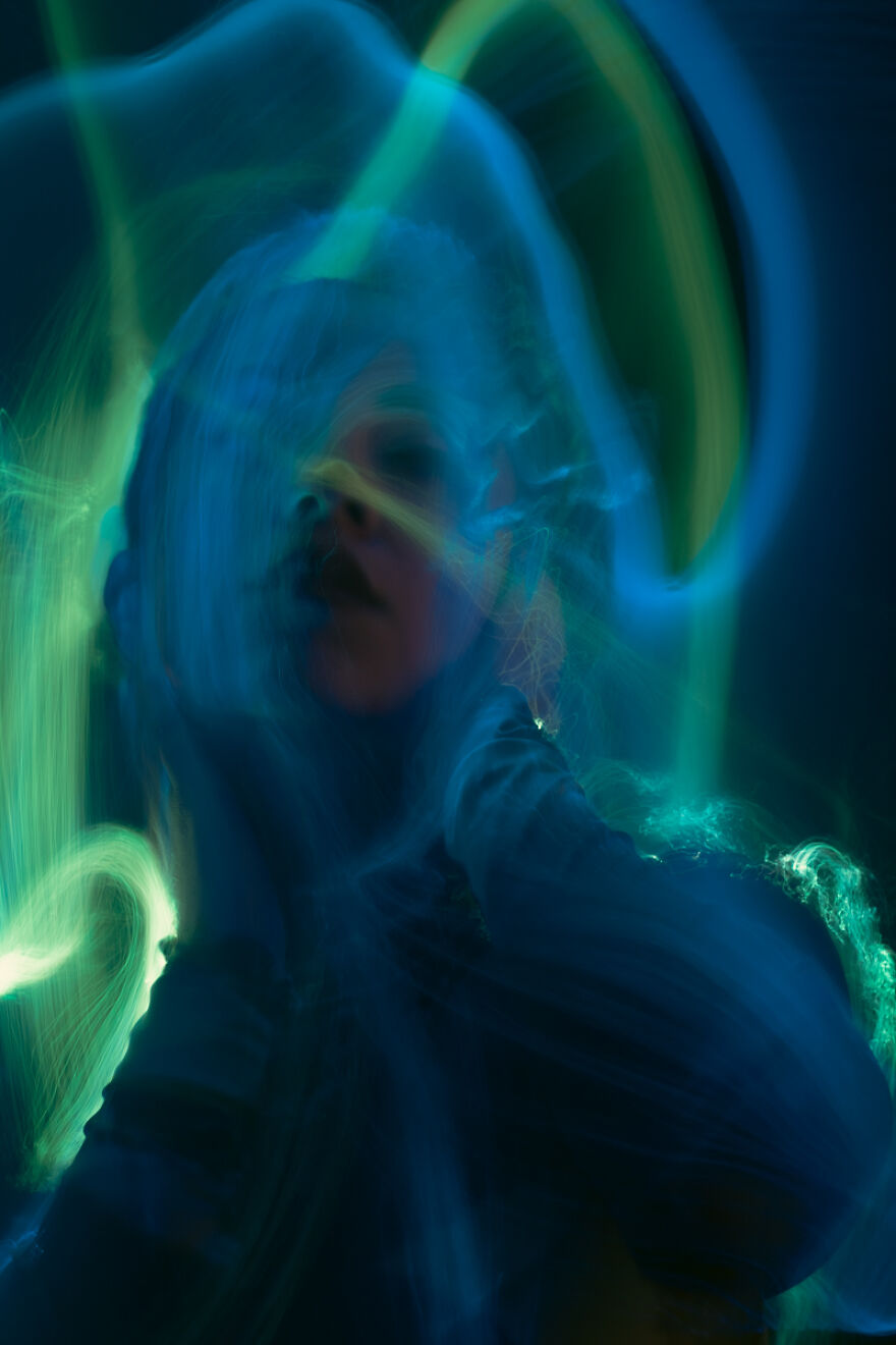 Got Creative With Fiber Lights