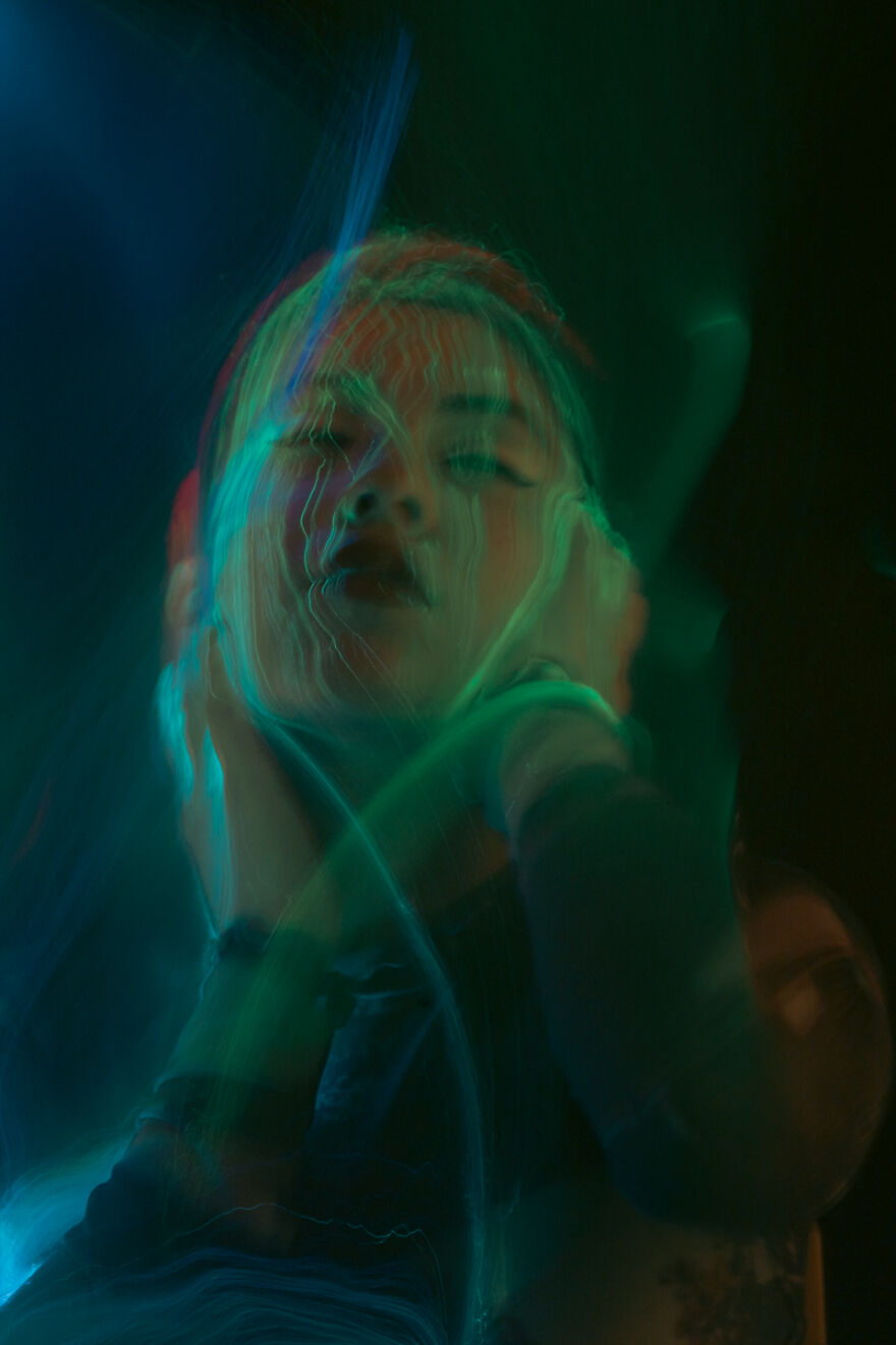 Got Creative With Fiber Lights