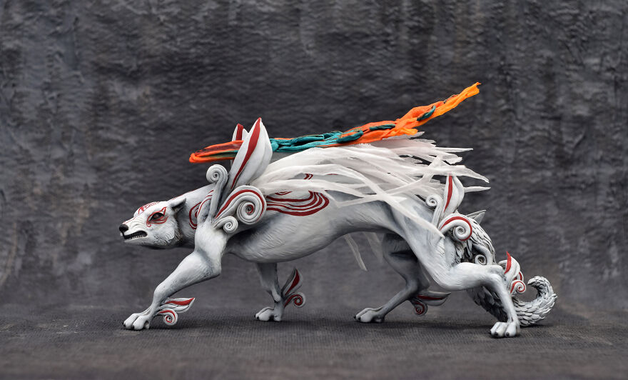 Wolf Shiranui From Okami Game