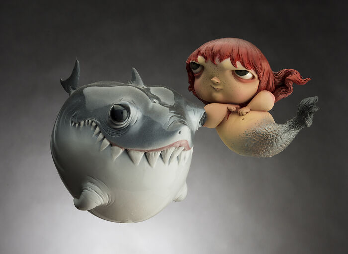 Baby Shark And Ginger Mermaid