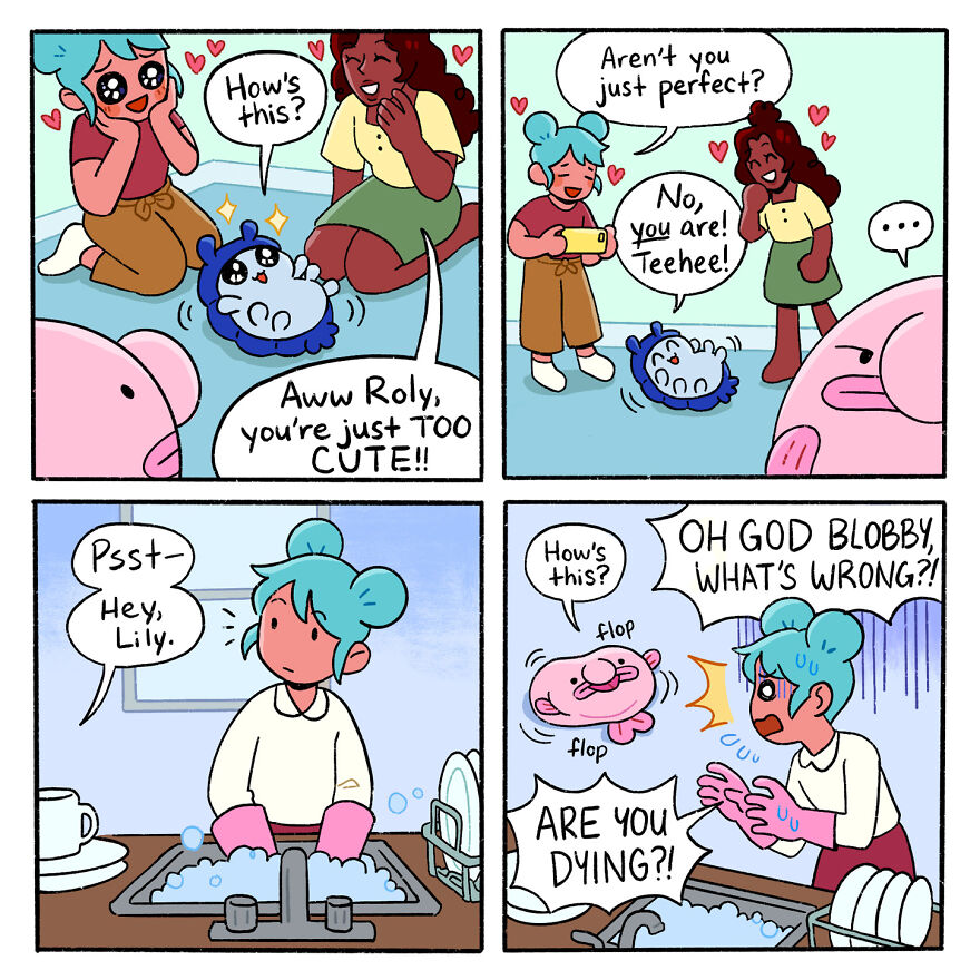 Meet The “Blobby And Friends” Comics Highlighting Social Injustice In The Modern World (40 New Pics)