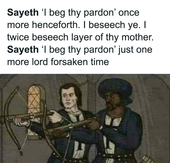 Sayeth Thou The Words, With Thine Own Lips