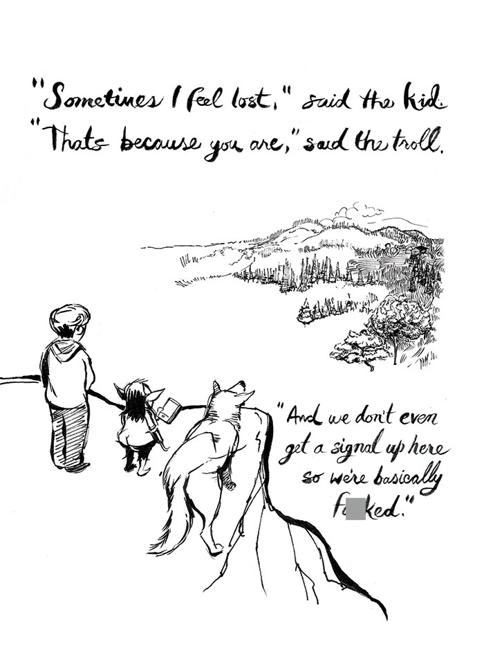 "The Kid, The Troll, The Wolf And The Hearse": I Wrote A Book For Cynical People