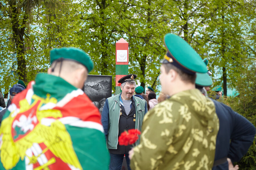 Veterans Of The Border Troops. Border Guard Day In Russia.