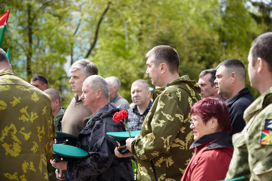 Veterans Of The Border Troops. Border Guard Day In Russia.