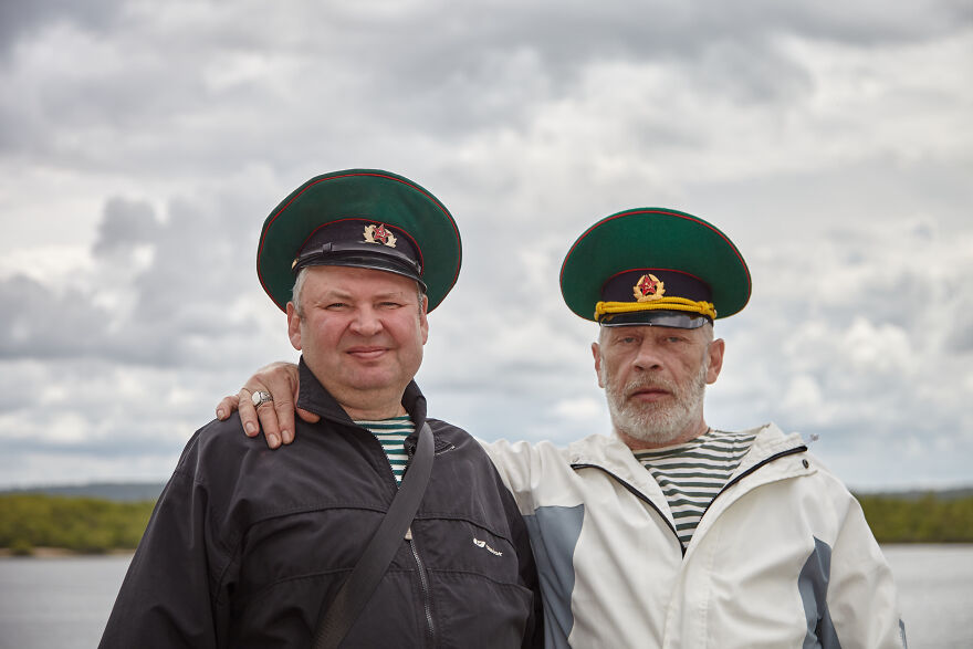 Veterans Of The Border Troops. Border Guard Day In Russia.