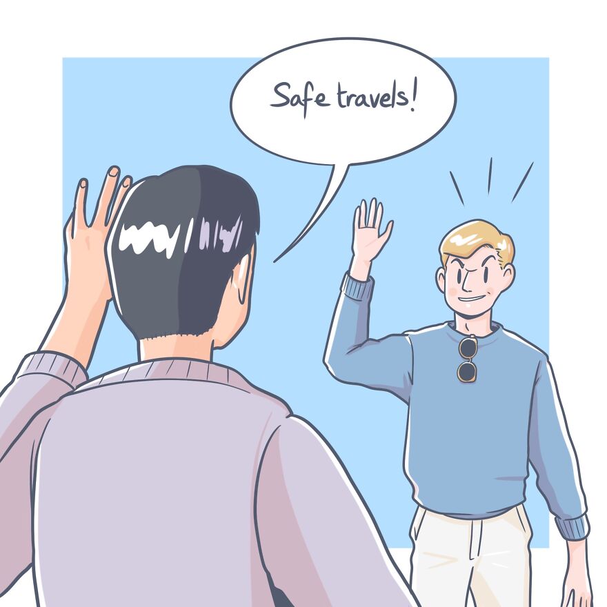 When You Are Traveling Separately