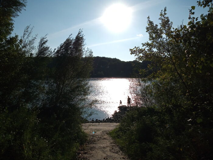 River Danube, Gabčíkovo, Slovakia