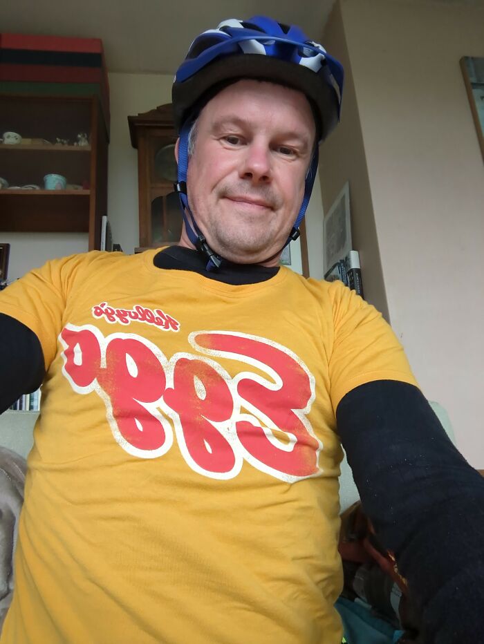 Me Just Before Going Out Cycling!