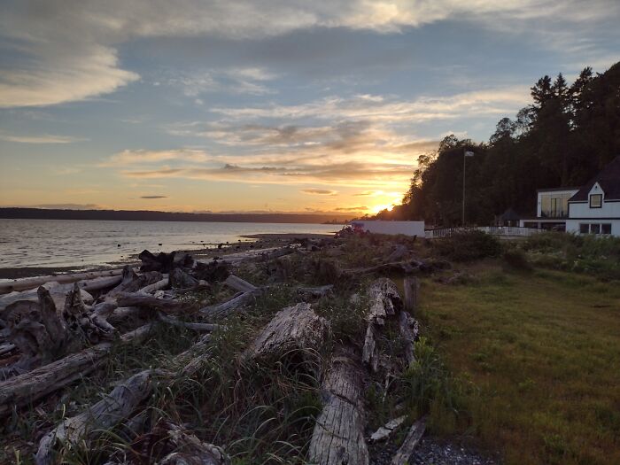The View Five Minutes From My House, The '65 Mustang I'm Going To Restore With My Dad, And My Friends And Family.