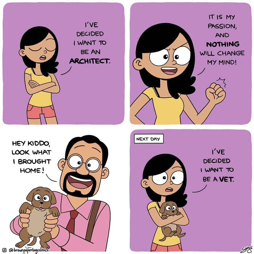 Indian Artist Creates Satirical Comics About Indian Families Inspired By Real-Life Experiences (New Pics)