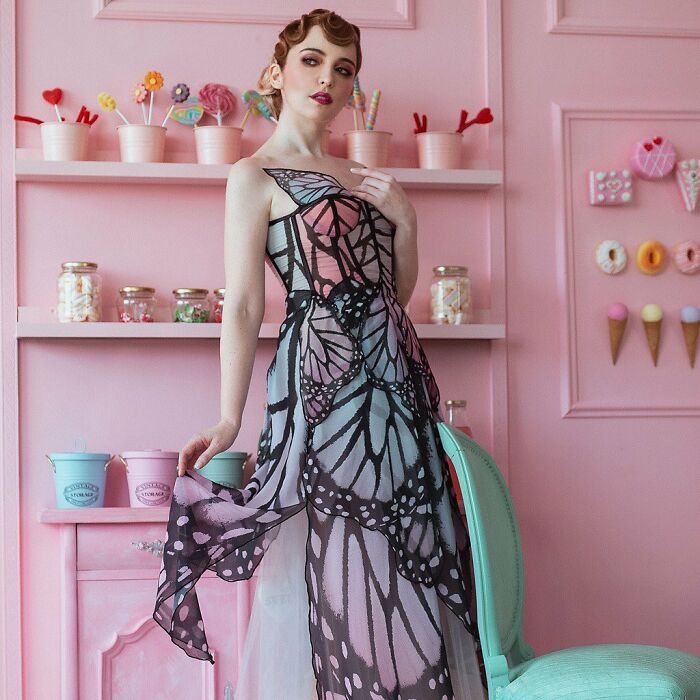 Meet Bibiana Berenguer's Amazing Butterfly Dresses (Interview With Artist)