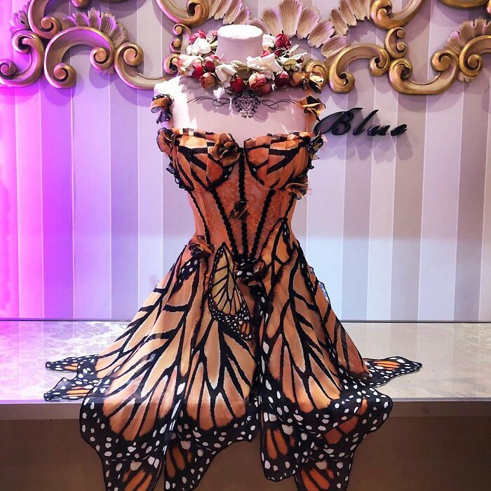 Meet Bibiana Berenguer's Amazing Butterfly Dresses (Interview With Artist)