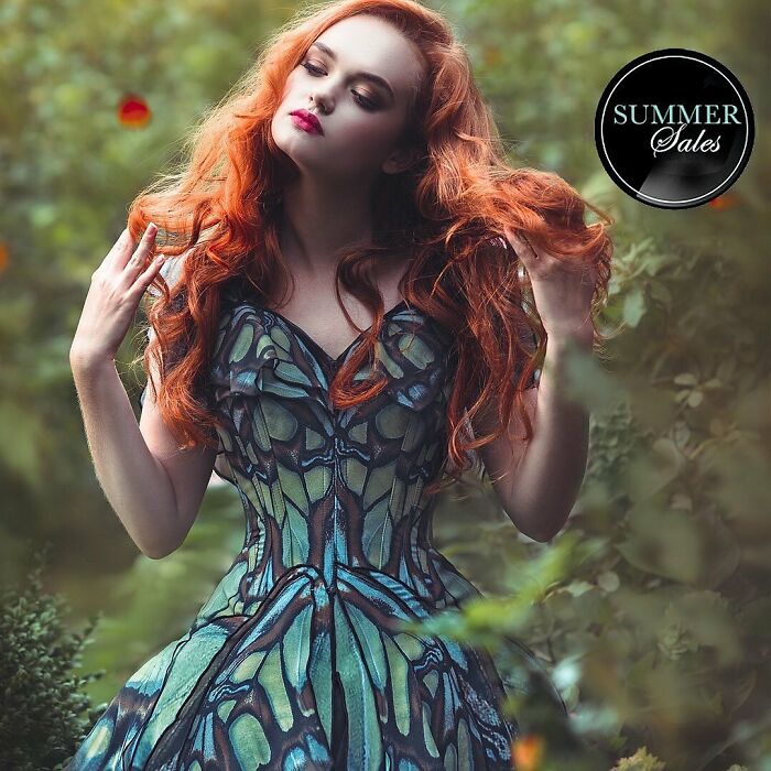Meet Bibiana Berenguer's Amazing Butterfly Dresses (Interview With Artist)