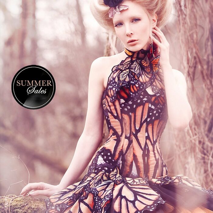 Meet Bibiana Berenguer's Amazing Butterfly Dresses (Interview With Artist)