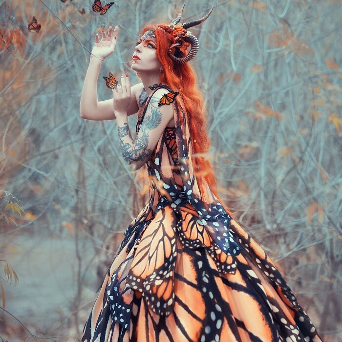 Meet Bibiana Berenguer's Amazing Butterfly Dresses (Interview With Artist)