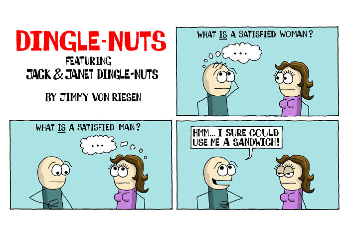Let's Talk About Sex-Ism? Meet Jack And Janet Dingle-Nuts!