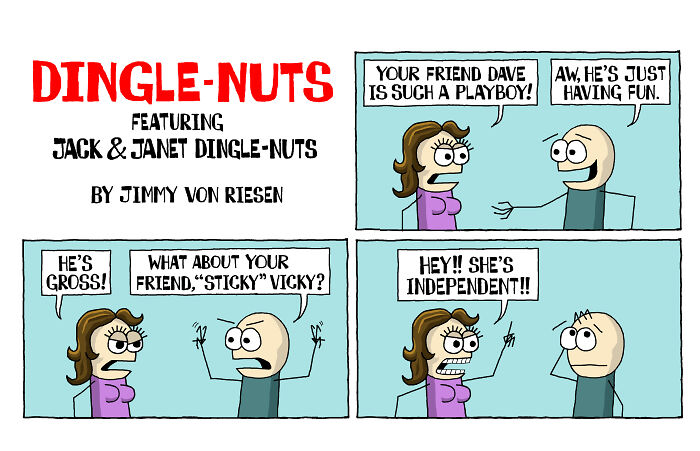 Let's Talk About Sex-Ism? Meet Jack And Janet Dingle-Nuts!