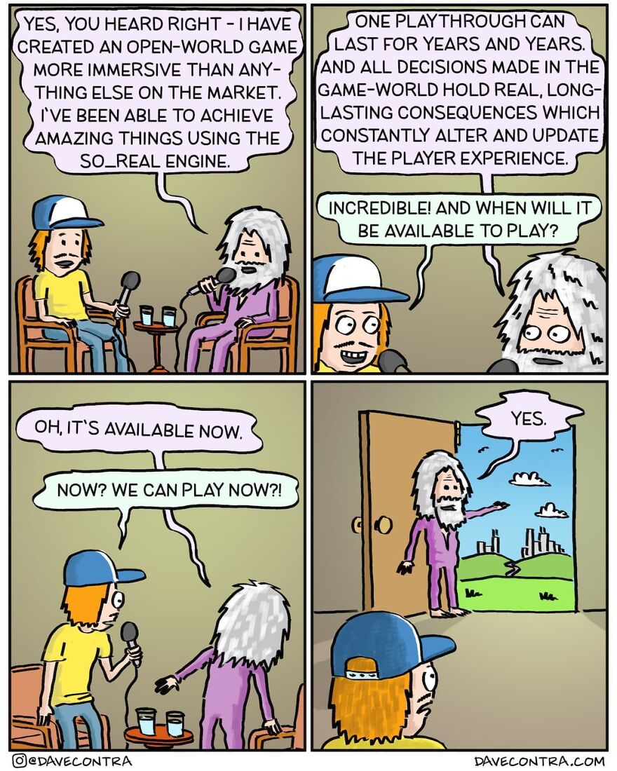 New Comics With Unexpectedly Dark Twists By Dave Contra