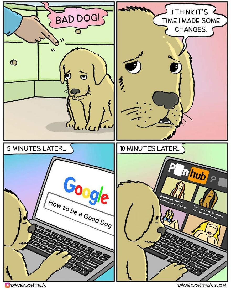 New Comics With Unexpectedly Dark Twists By Dave Contra