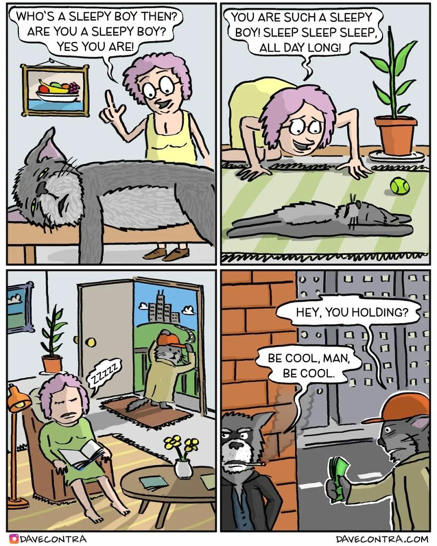 New Comics With Unexpectedly Dark Twists By Dave Contra