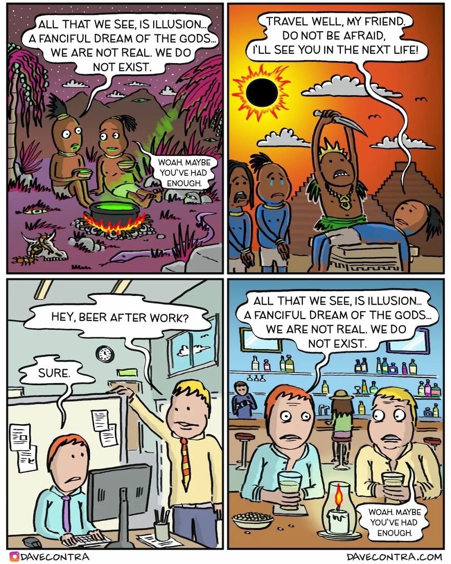 New Comics With Unexpectedly Dark Twists By Dave Contra