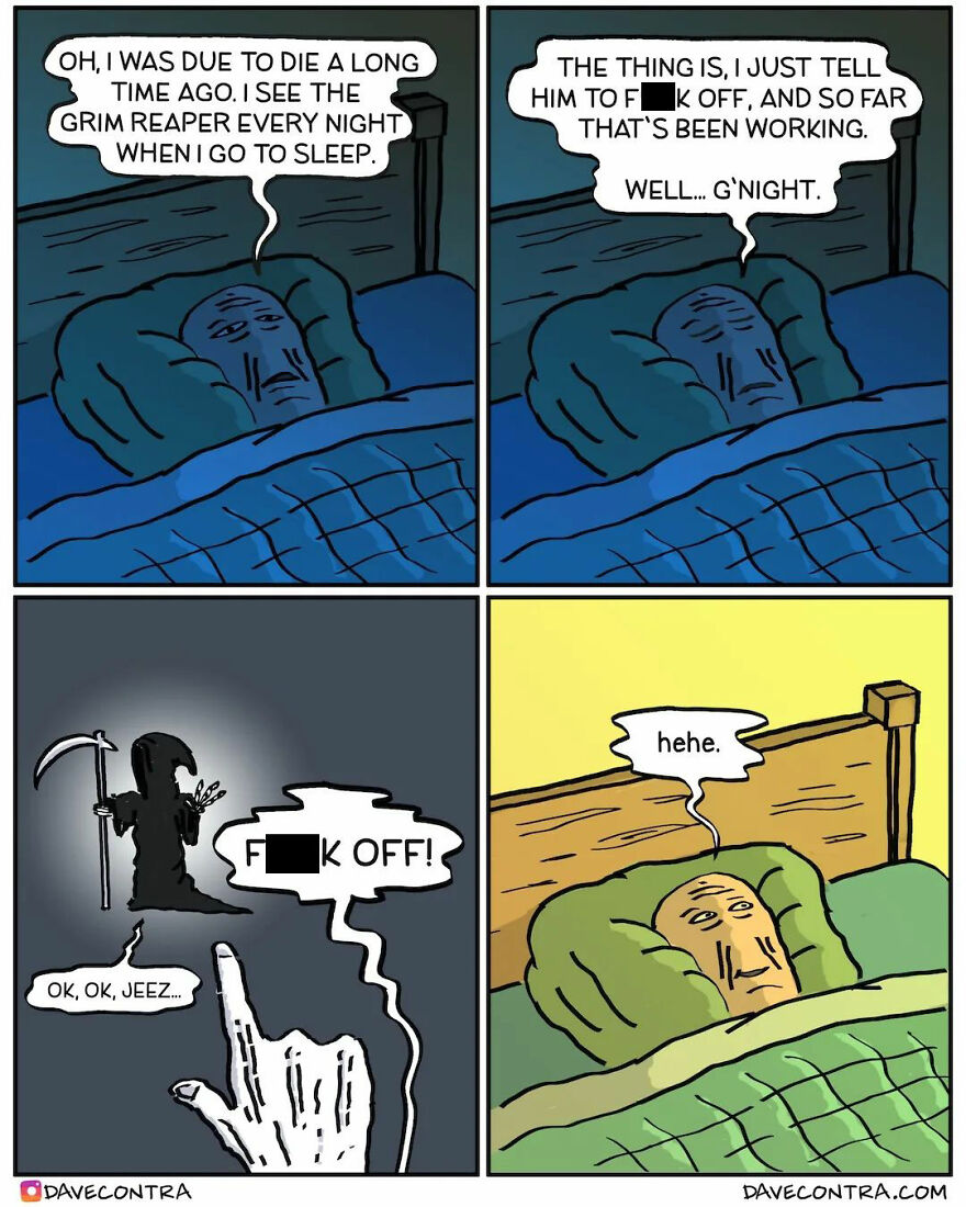 New Comics With Unexpectedly Dark Twists By Dave Contra