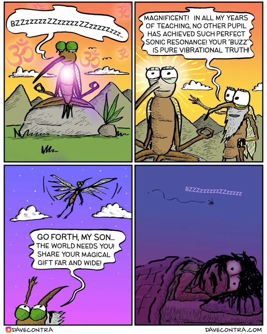 New Comics With Unexpectedly Dark Twists By Dave Contra