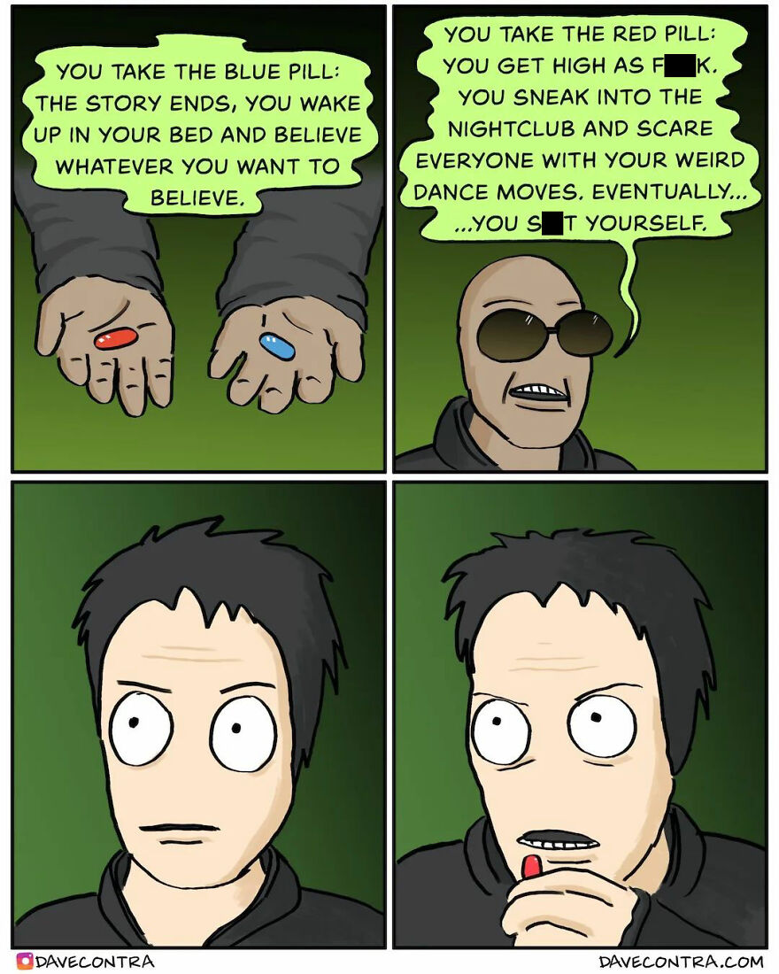 New Comics With Unexpectedly Dark Twists By Dave Contra