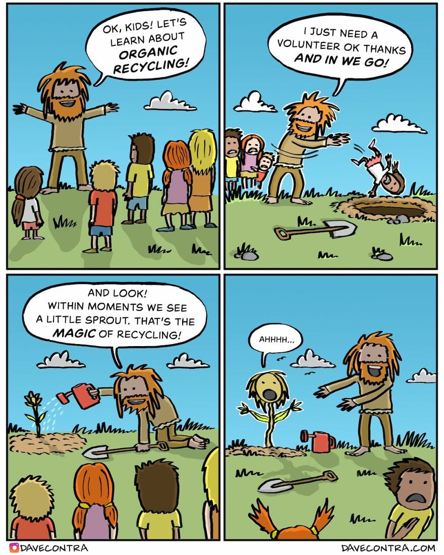 New Comics With Unexpectedly Dark Twists By Dave Contra