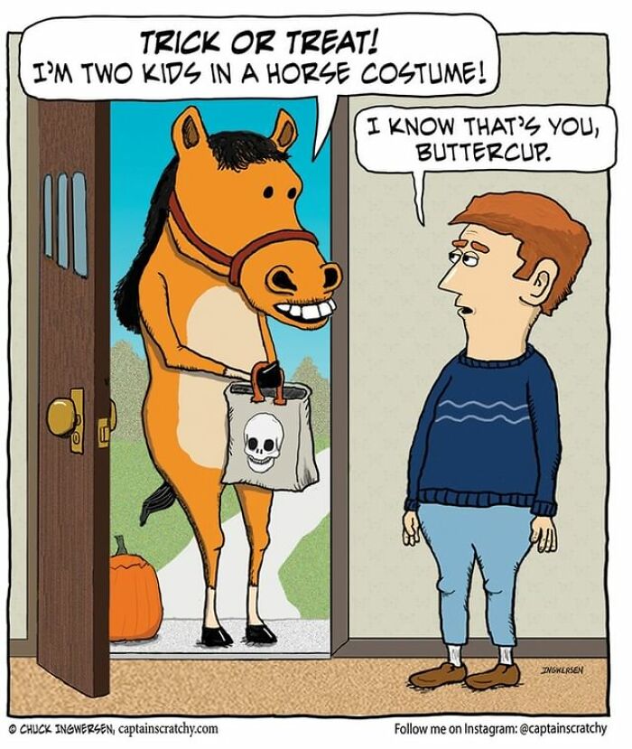 New Funny Comics From A Captain Scratchy Panel