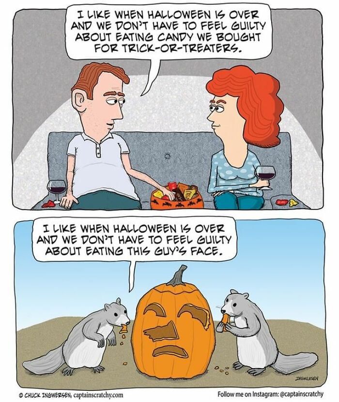 New Funny Comics From A Captain Scratchy Panel