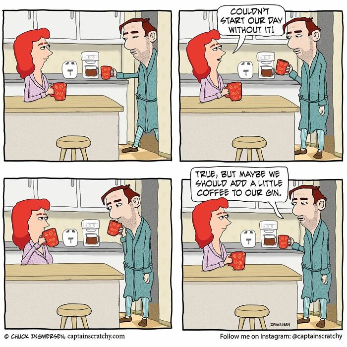 New Funny Comics From A Captain Scratchy Panel