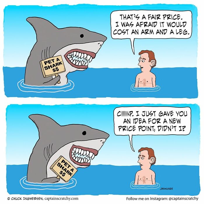 New Funny Comics From A Captain Scratchy Panel