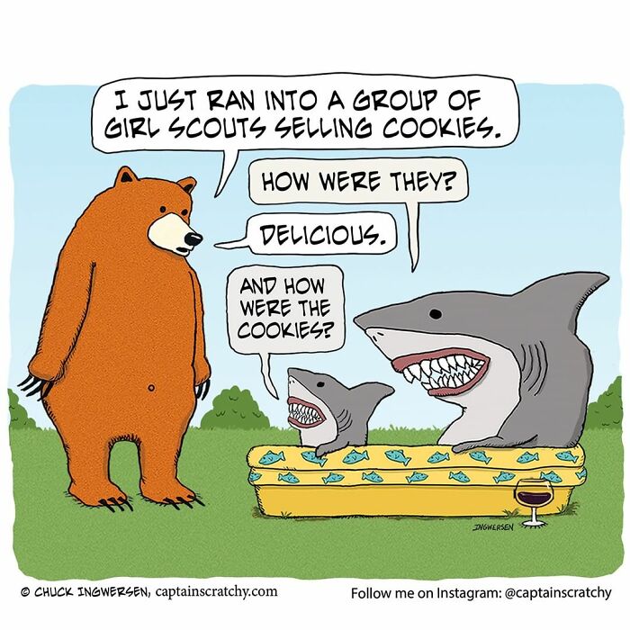 New Funny Comics From A Captain Scratchy Panel