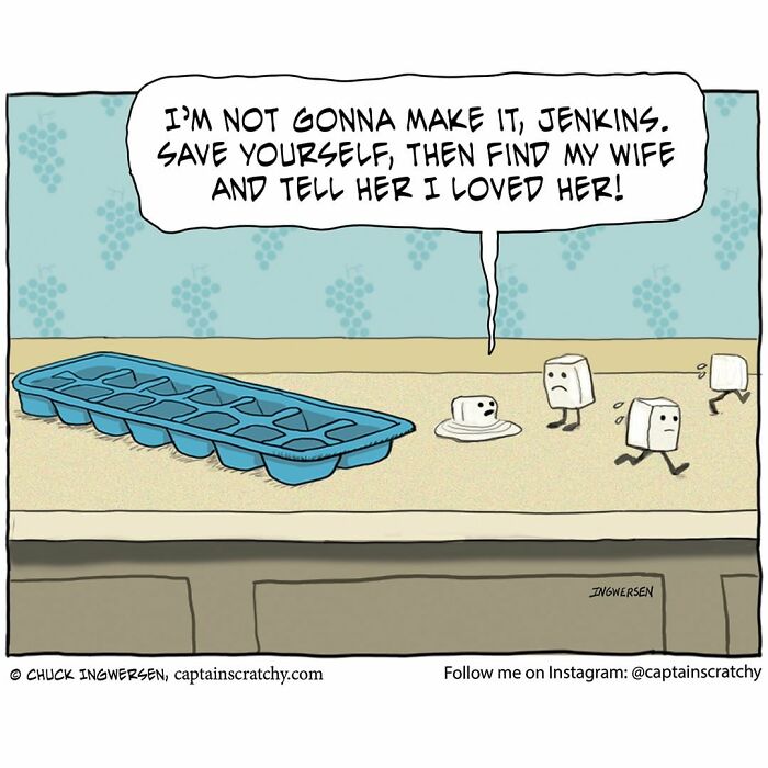 New Funny Comics From A Captain Scratchy Panel