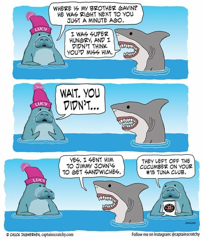 New Funny Comics From A Captain Scratchy Panel