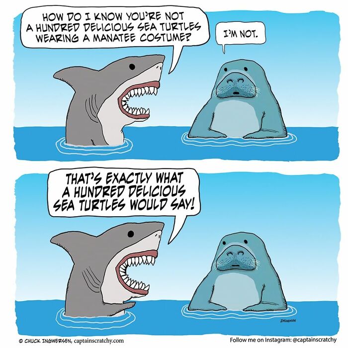 New Funny Comics From A Captain Scratchy Panel