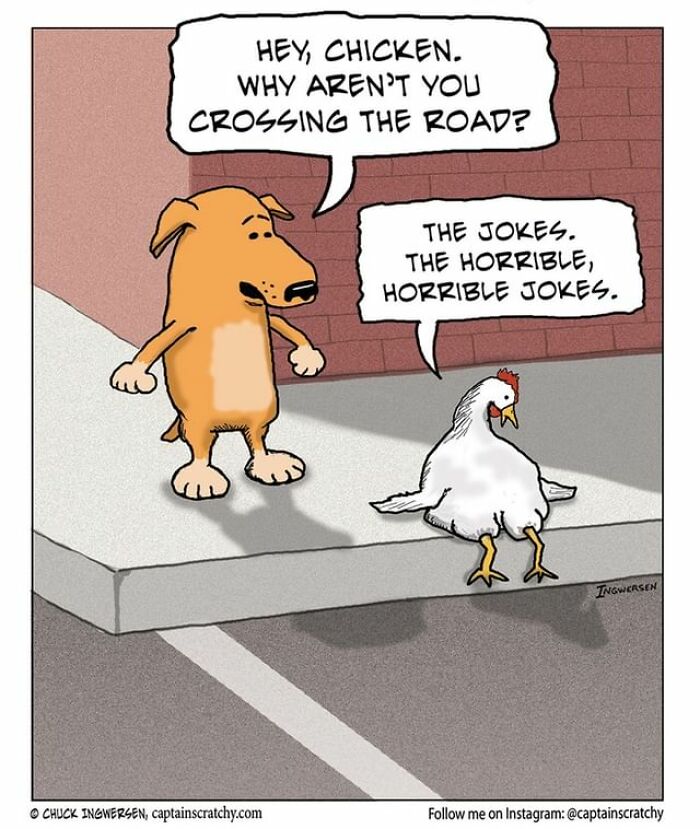 New Funny Comics From A Captain Scratchy Panel