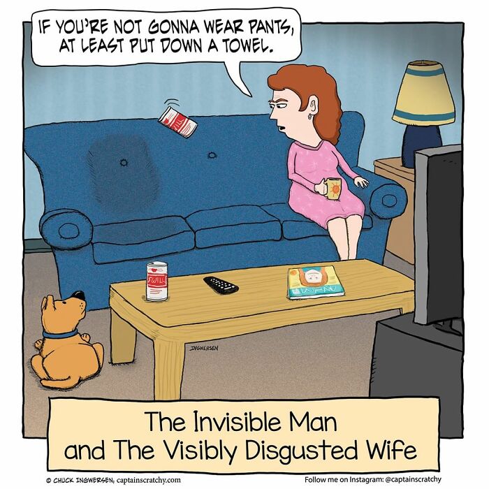 New Funny Comics From A Captain Scratchy Panel