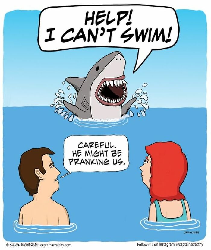 New Funny Comics From A Captain Scratchy Panel