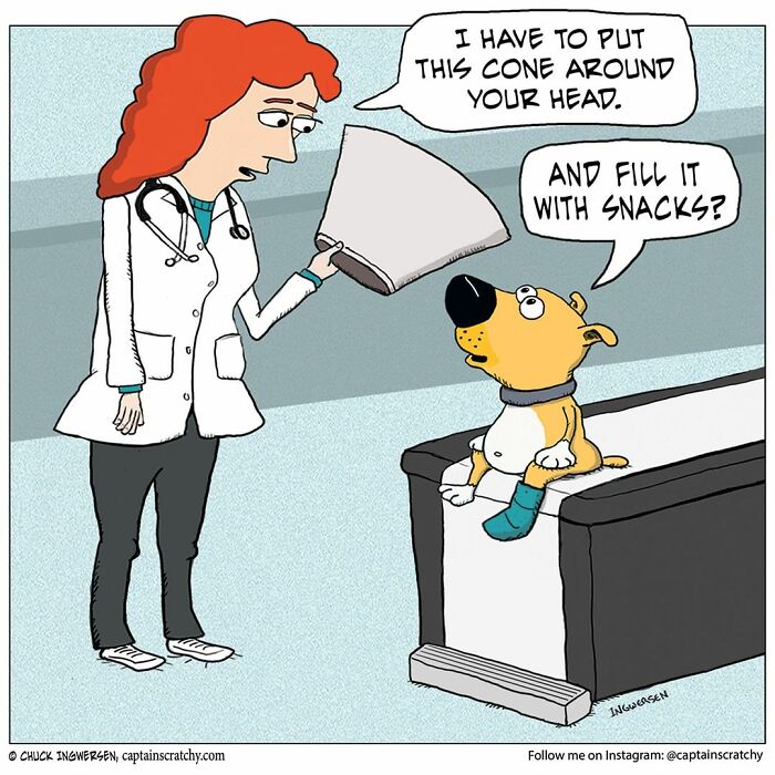 New Funny Comics From A Captain Scratchy Panel