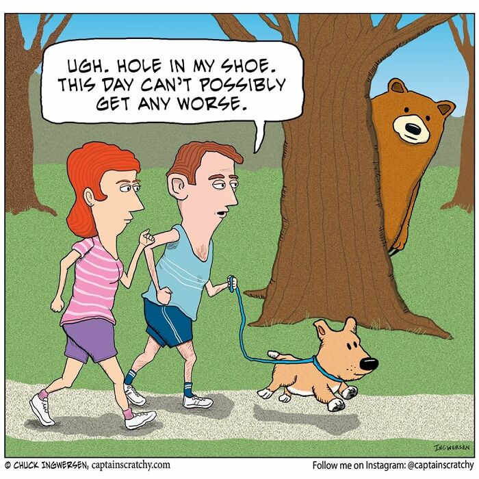 New Funny Comics From A Captain Scratchy Panel